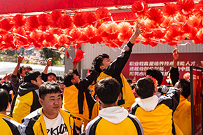 同学们欢度元宵节